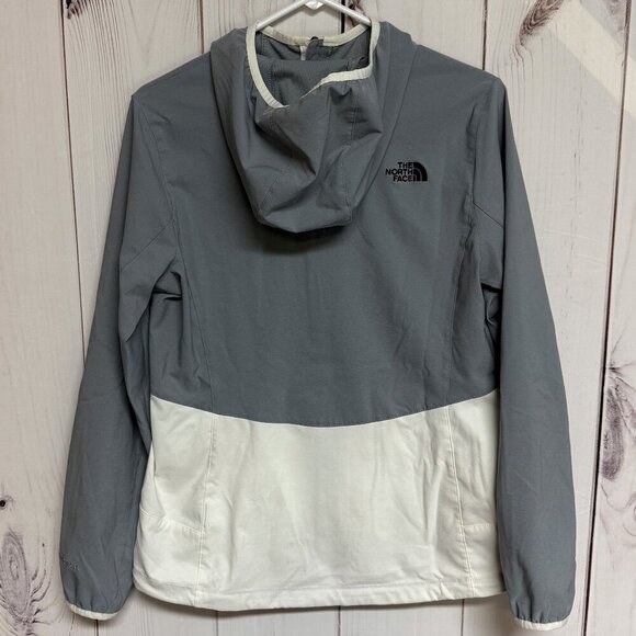 The North Face Women’s Nimble Hoodie Jacket Gray/White M EUC - Picture 3 of 13